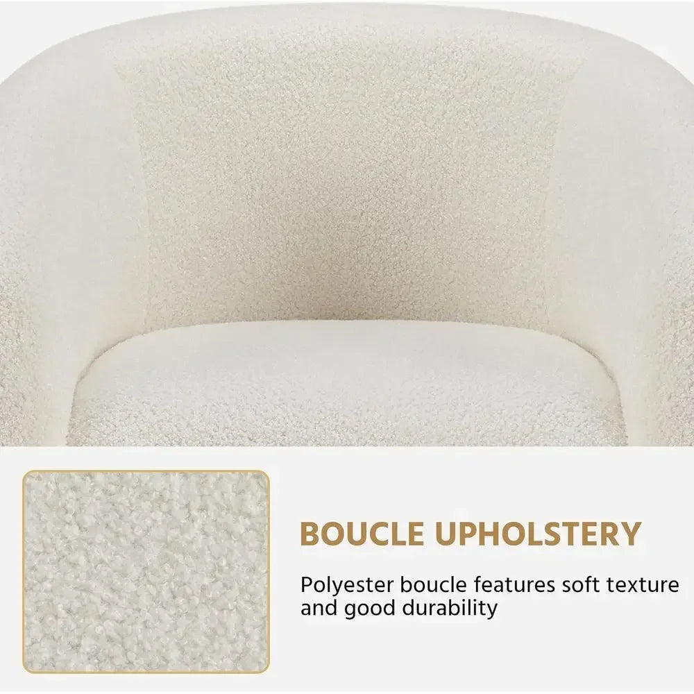 Elegant Upholstered Accent Chairs With Padded Armrests Set Of 2