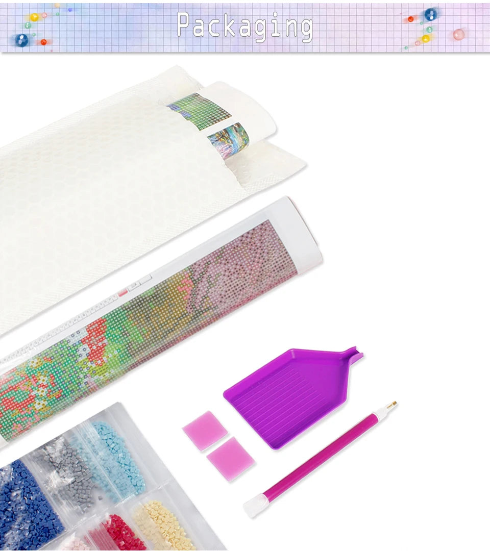 MomoArt Diamond Painting Dolphin Kit Diamond Mosaic Artwork