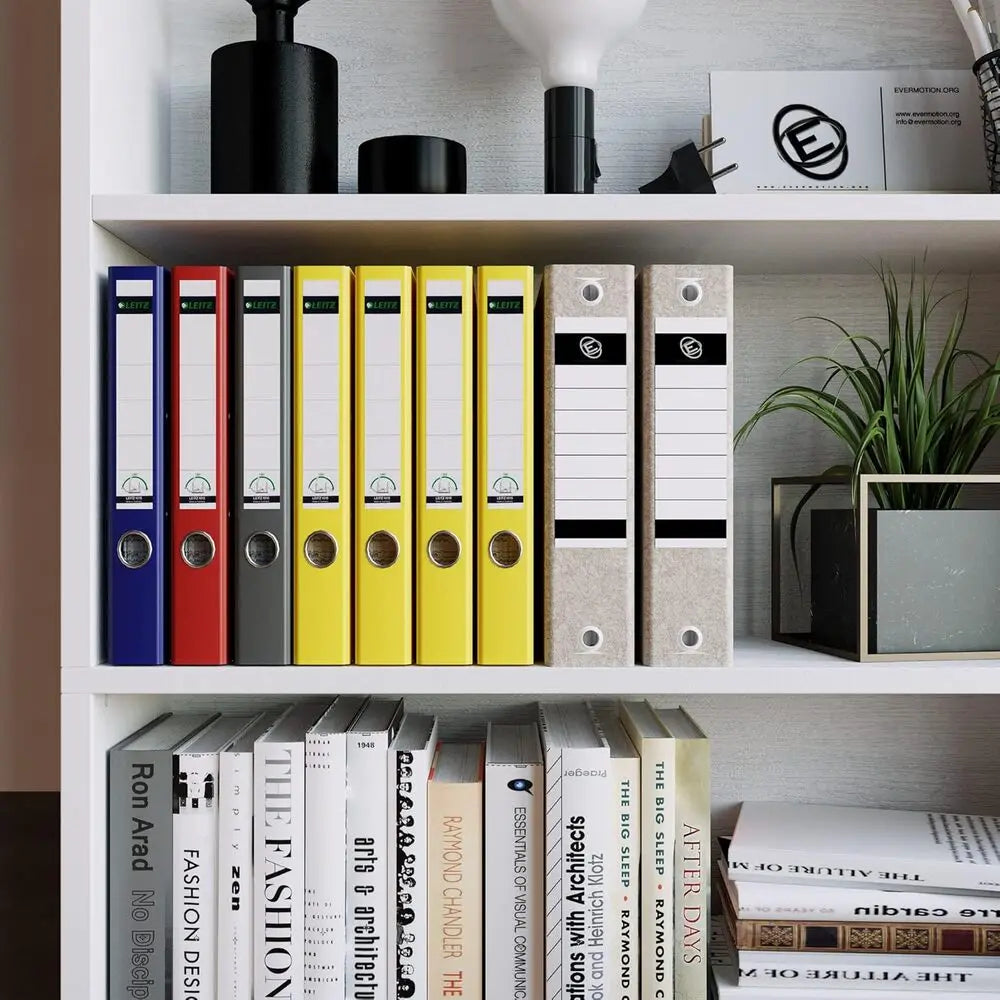 IRONCK Bookshelves And Bookcases Set Of 2 Floor Standing 6 Tier Display