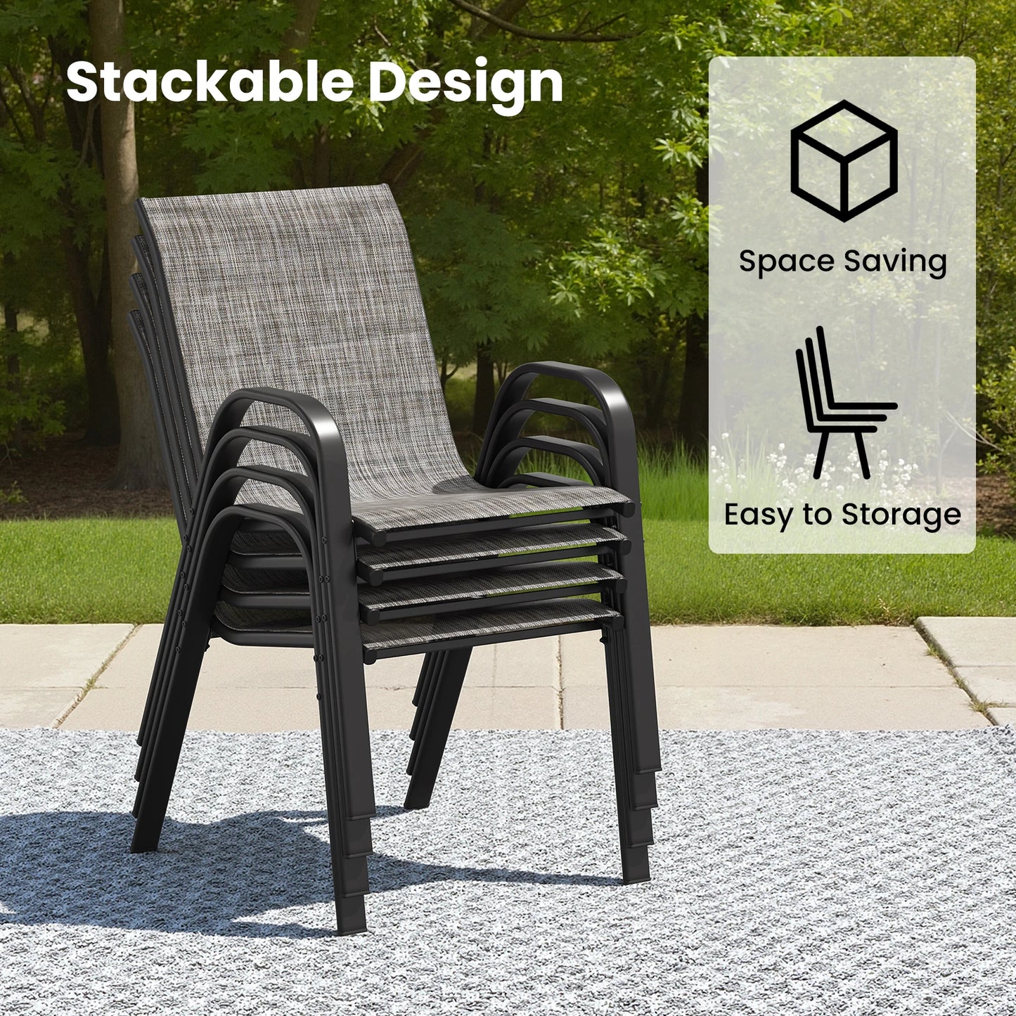 Farini 7 Piece Outdoor Dining Set With Round Table Chairs