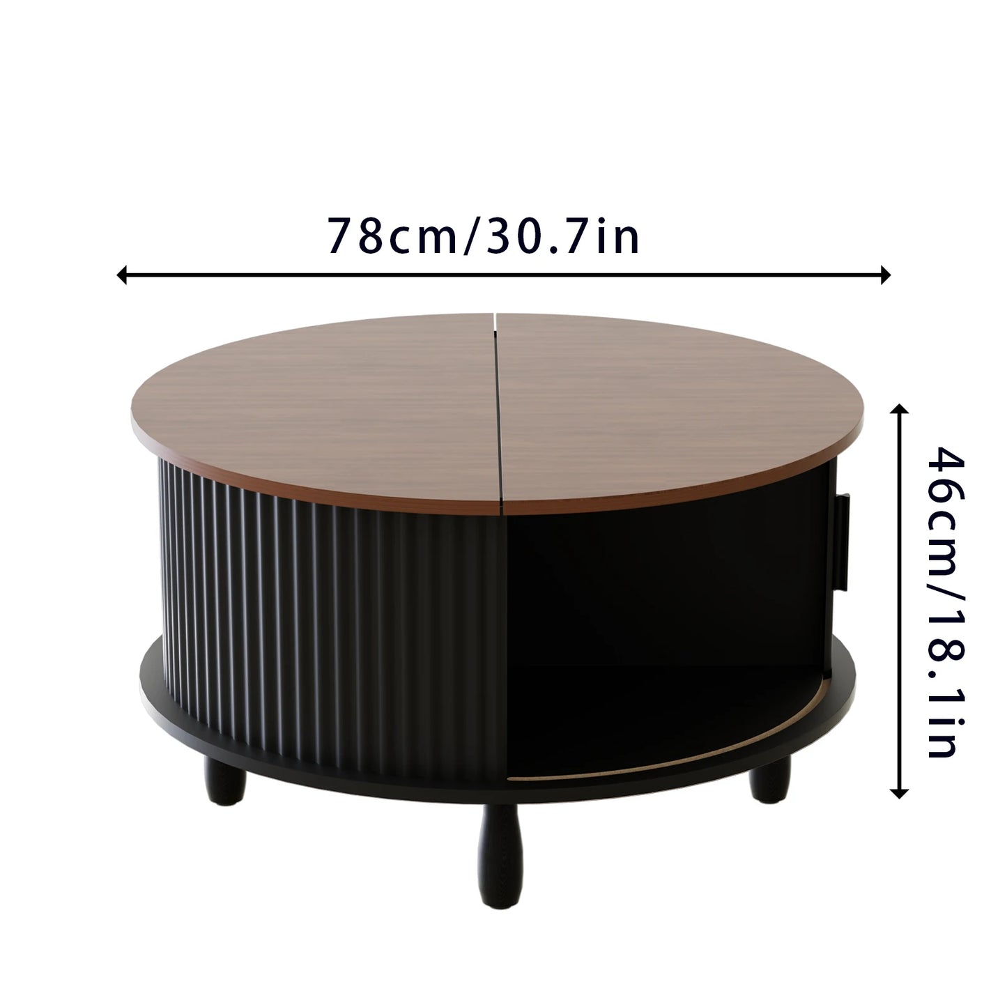 Lift Top Coffee Table With Storage Farmhouse Wood Rustic Living Room
