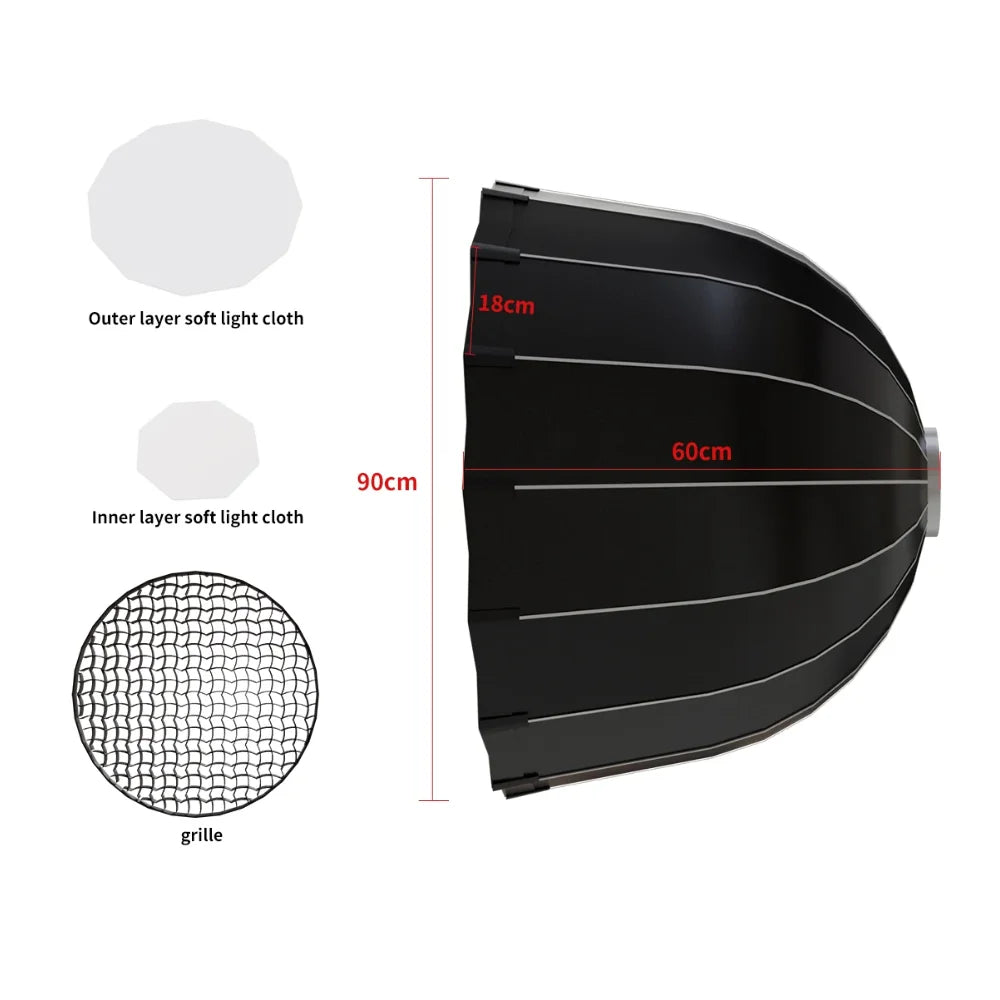 SH Bowens Video Studio Lighting Kit 90 135W 220V Dimmable