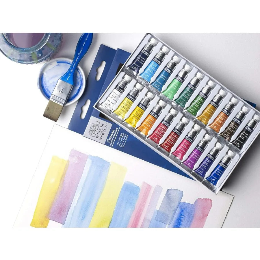 Watercolor Paint Set 20 Tubes for Beginners and Artists