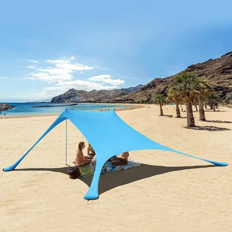 Family Beach Tent UV Protection Canopy for Outdoor Camping