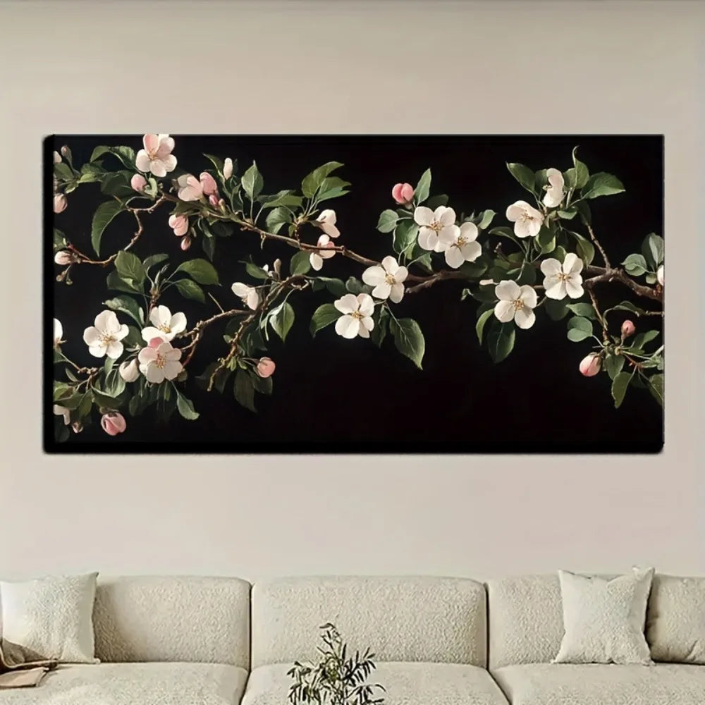 Natural Landscape Vintage Oil Painting On Canvas Victorian Style